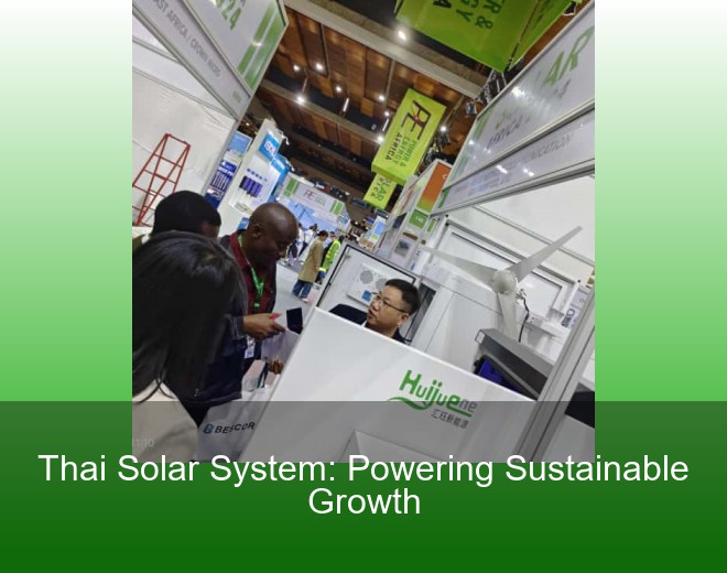 Thai Solar System: Powering Sustainable Growth